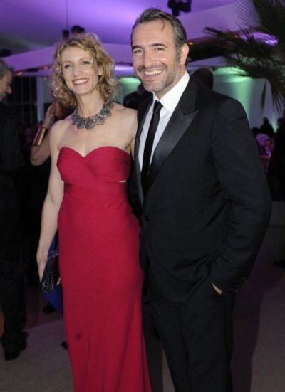 Alexandra Lamy et Jean Dujardin au Gala du Festival de Cannes 2012