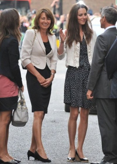 Kate Middleton et sa mère dans les rues de Londres