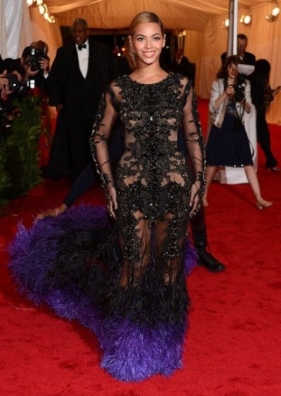Beyoncé en Givenchy Au Costume Institute Gala 2012