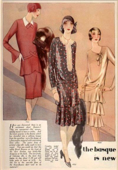 Les « Années Folles » de la mode (de 1920 à 1939) 