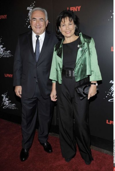 DSK et Anne Sinclair en tenue de soiree chic