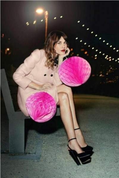 Alexa Chung, chic et trendy pour Vero Moda !