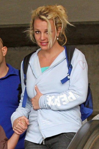 Le look négligé de Britney Spears