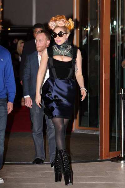 Le look impressionnant de Lady Gaga à Perth (Australie)