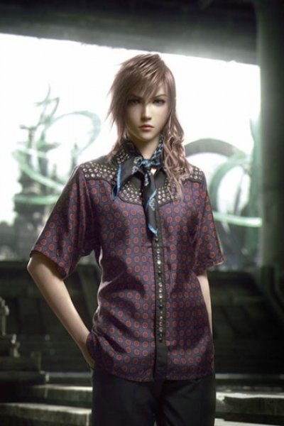 Lightning de Final Fantasy XIII-2 en Prada