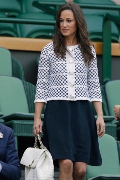 Le style classique de Pippa Middleton à Wimbledon