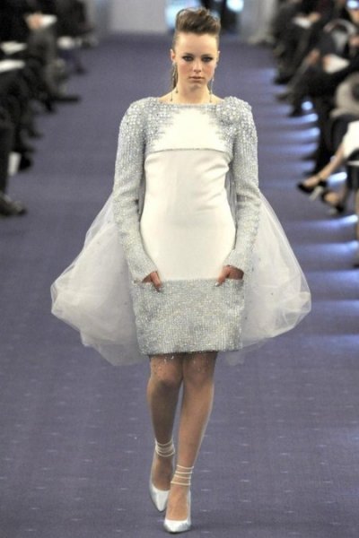 Robe du soir haute-couture Chanel