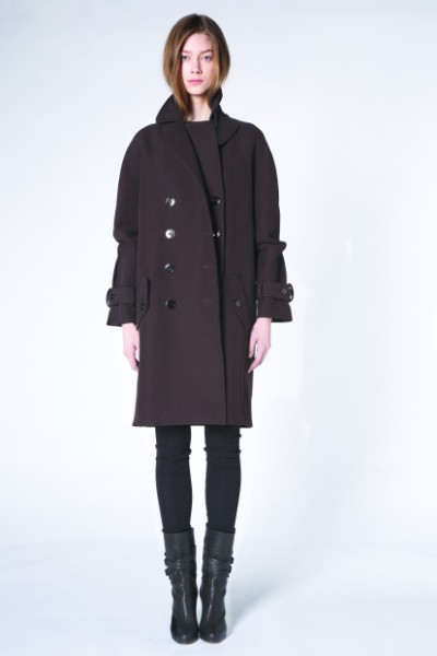 Trench-coat boutonnage canevas et petites bottines Vanessa Bruno