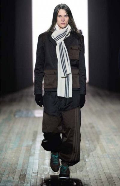 Pantalon et et veste homme Yohji Yamamoto collection automne hiver 2010-2011