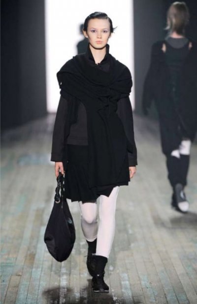 Veste nylon femme Yohji Yamamoto collection automne hiver 2010-2011