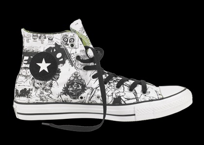 Les Chuck Taylor All star de Converse par Gorillaz Trenditude Mode beaute et tendances