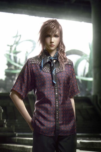 Lightning de Final Fantasy XIII-2 en Prada