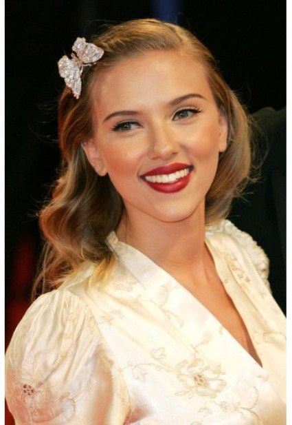 La barette hollywoodienne de Scarlett Johansson
