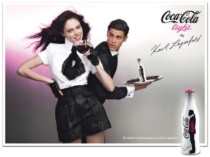 La Campagne de pub Coca Cola Light
