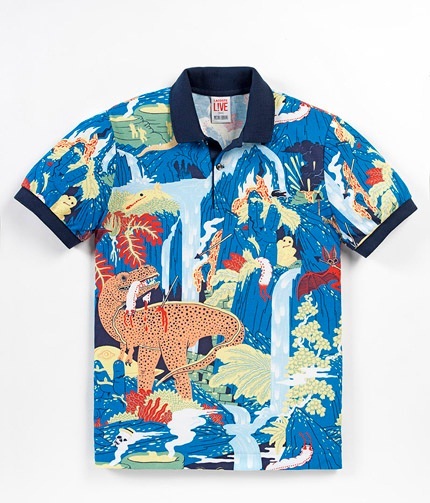 Le polo style Jurassic Park de Lacoste