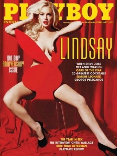 Lindsay Lohan dans Playboy