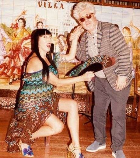 Pedro Almodovar et Rossy de Palma pour Missoni