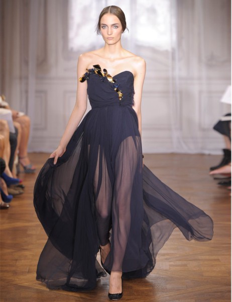 Défilé à Paris pour la collection printemps-été 2012 de Nina Ricci