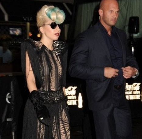 Lady Gaga au concert de Sting le 1er Octobre 2011