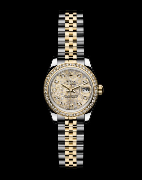Version féminine de la Oyster Perpetual Lady Datejust de Rolex