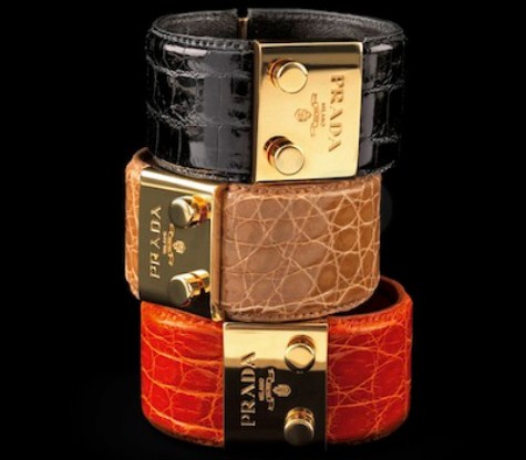 Les bracelets de la collection Automne-Hiver 2011/2012 de Prada