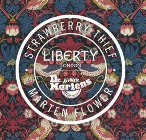 Dr Martens et Liberty of London en fleurs
