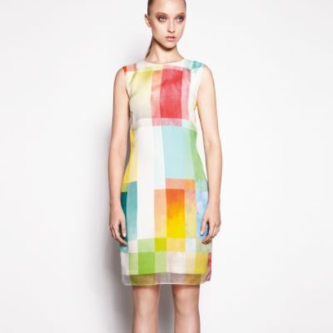 Des couleurs vives pour Jonathan Saunders dans la collection Printemps- Eté 2011