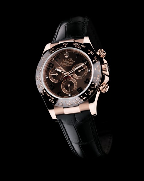 Cadran et bracelet de la montre Rolex Oyster Perpetual Cosmograph Daytona