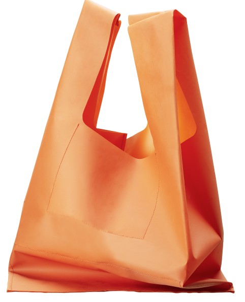 Sac H&M orange en plastique colllection été 2011