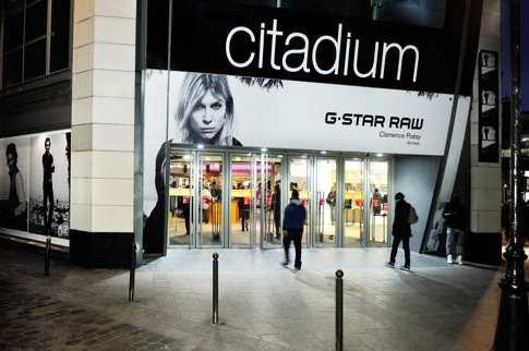 Corner Shop G-Star Raw au Citadium à Paris