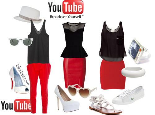 Vêtements et chaussures inspirés par Youtube
