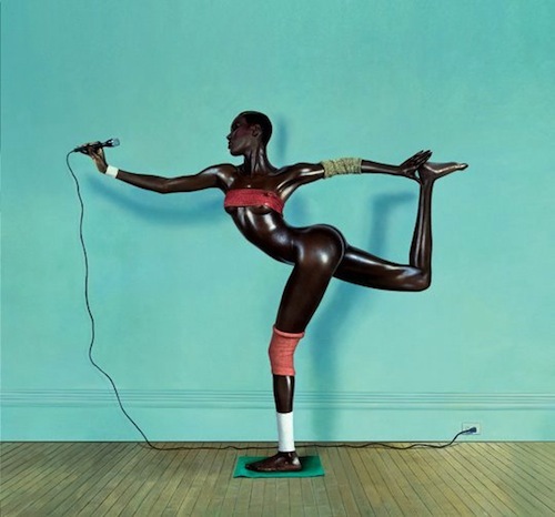 Le mannequin Grace Jones, muse de Jean-Paul Goude