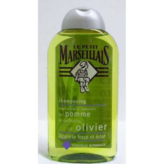 Le shampoing aux pommes et fleurs d’oliviers du Petit Marseillais