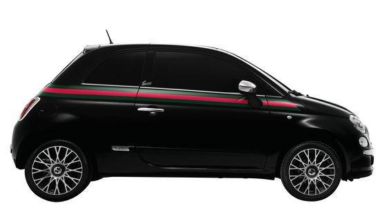 La Fiat 500 Gucci en noir