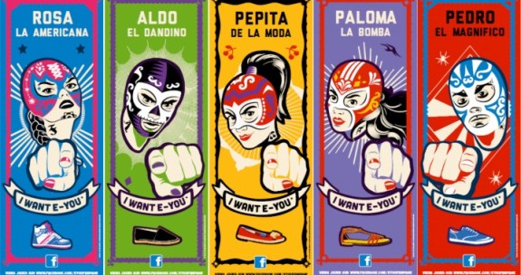 Les masques de Luchadors E-You by Eram