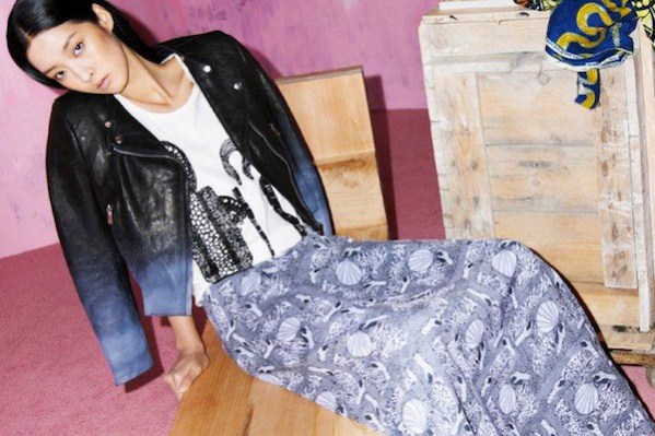 Jupe boubou Daniel Silver pour Acne