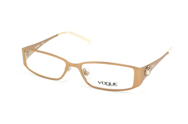 Lunettes Vogue beiges naturelles branches ornées Collection 2011