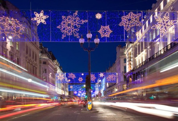 Une rue célèbre, Regent Street dans le centre