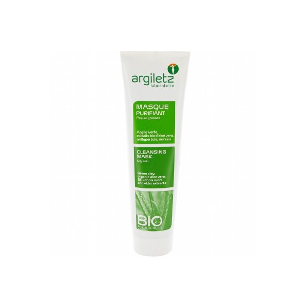 Masque purifiant bio Argiletz à base d’argile verte