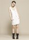 Robe sans manche en viscose