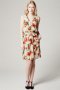 Robe fleurie en soie 
