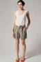 Short en lin lourd