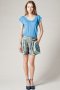 Short imprimé foulard