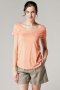 T shirt moucheté orangeade