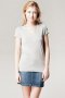 Tee shirt gris manches courtes