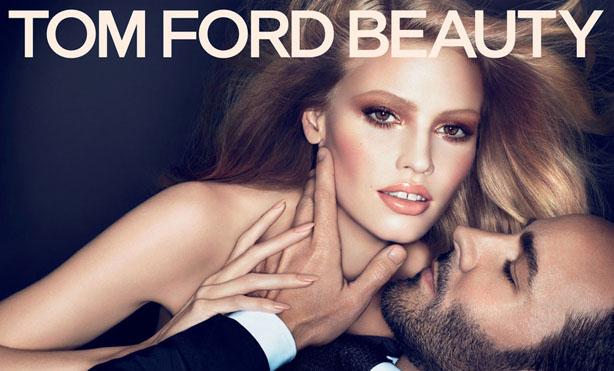 Lara Stone egerie de Tom Ford Beaute en 2011