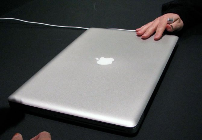 Version Unibody du Macbook Apple