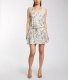 Robe rétro imprimé libellules