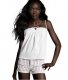 Short court en coton rayé  
