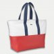 Grand sac shopping en toile enduite 